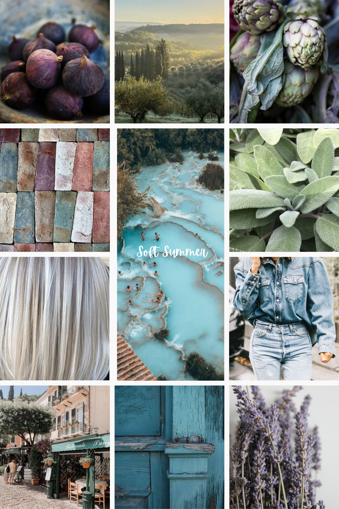 moodboard soft summer the curated self